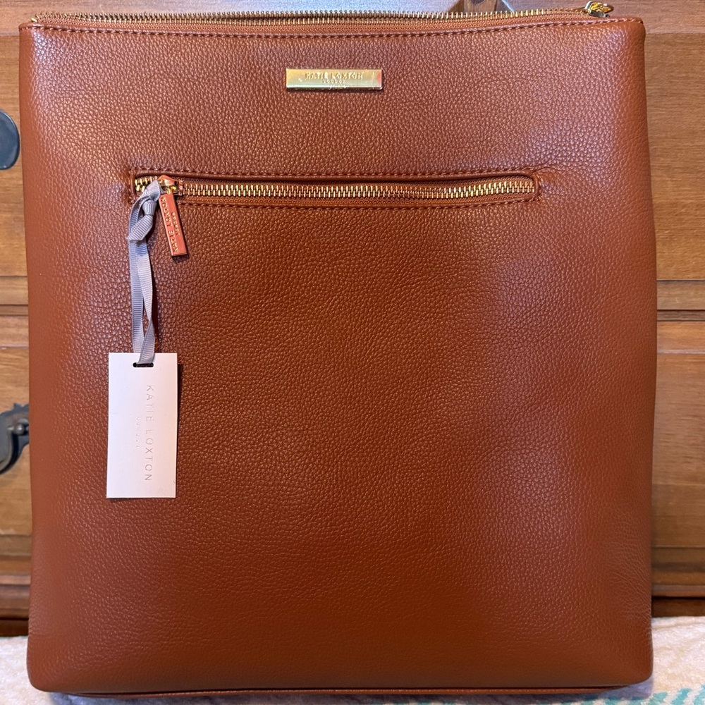 Katie Loxton Brown backpack NWT
